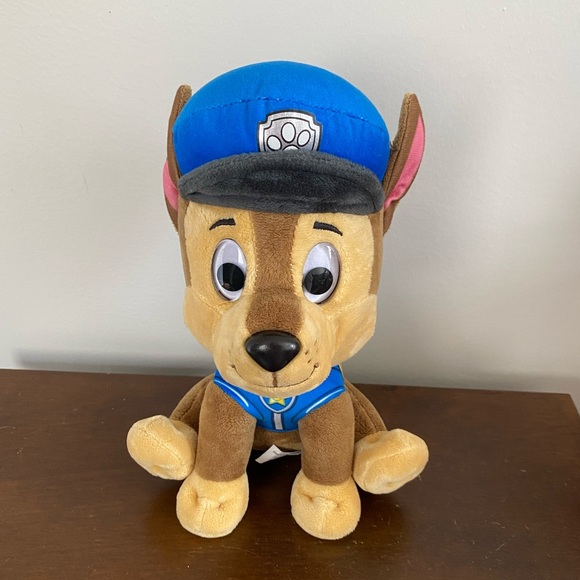 PAW PATROL CHASE STUFFED ANIMAL - Picture 1 of 6